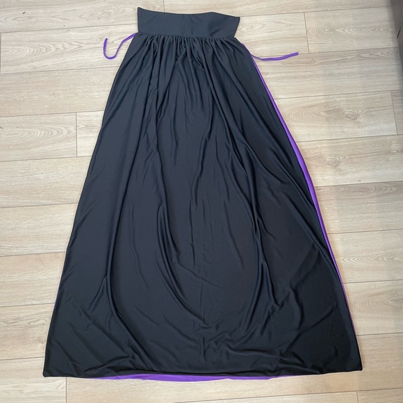 Vampire Cape 55In Costume Adult Collar Halloween Raven Cosplay, Dracula Purple - Picture 8 of 10